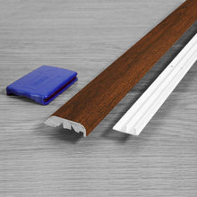 Quick-Step Performance Accessories 84.2" (2.15m) Laminate Multifunctional Molding Door & Threshold Profile in Color Everglade Mahogany U1270 Classic, includes track and Incizo tool - Carpets & More Direct