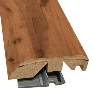 Quick-Step Performance Accessories 84.2" (2.15m) Multifunctional Molding in Color Aged Cork Hickory U1682 Veresque, includes track and Incizo tool
