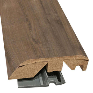 Quick-Step Performance Accessories 84.2" (2.15m) Multifunctional Molding in Color Kingsbridge Oak US1664 Veriluxe, includes track and Incizo tool
