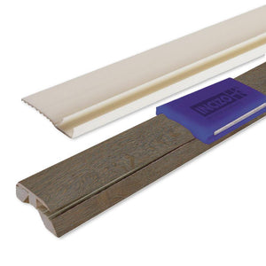 Quick-Step Performance Accessories 84.2" (2.15m) Laminate Multifunctional Molding Door & Threshold Profile in Color Gentry Oak US3224 Elevae, includes track and Incizo tool - Carpets & More Direct