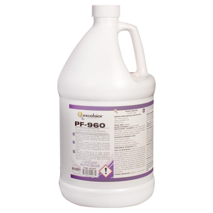 Excelsior PF-960 High Performance Gloss Floor Finish 1 Gallon (3,78 Litres)