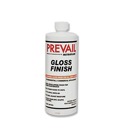 Prevail Metroflor Strippable Gloss Finish For All Vinyl Floors Residential and Commercial 32oz