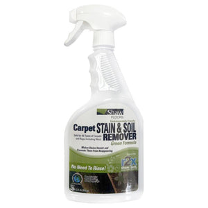 Shaw Vibrant Carpet Brush With R2X Green Carpet Cleaner - Carpets & More Direct