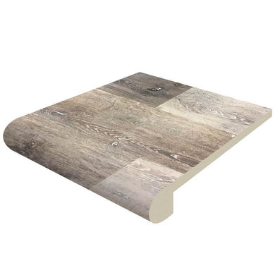 Resolve Floor SB-TC119 SPC Rigid Core 8 Ft Long Stair Board (2400 x 115 x 24mm) Smoky Mountain Oak - Carpets & More Direct