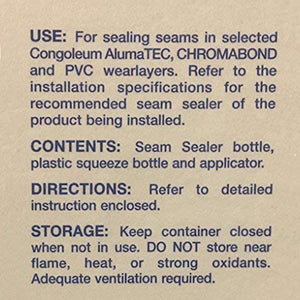 Congoleum SU80 Seam Sealer 2 Fl. Oz. (59 ml) with Applicator Bottle