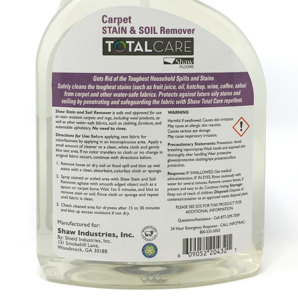 Shaw TOTAL CARE Hard Surfaces Cleaner Concentrate, 32oz